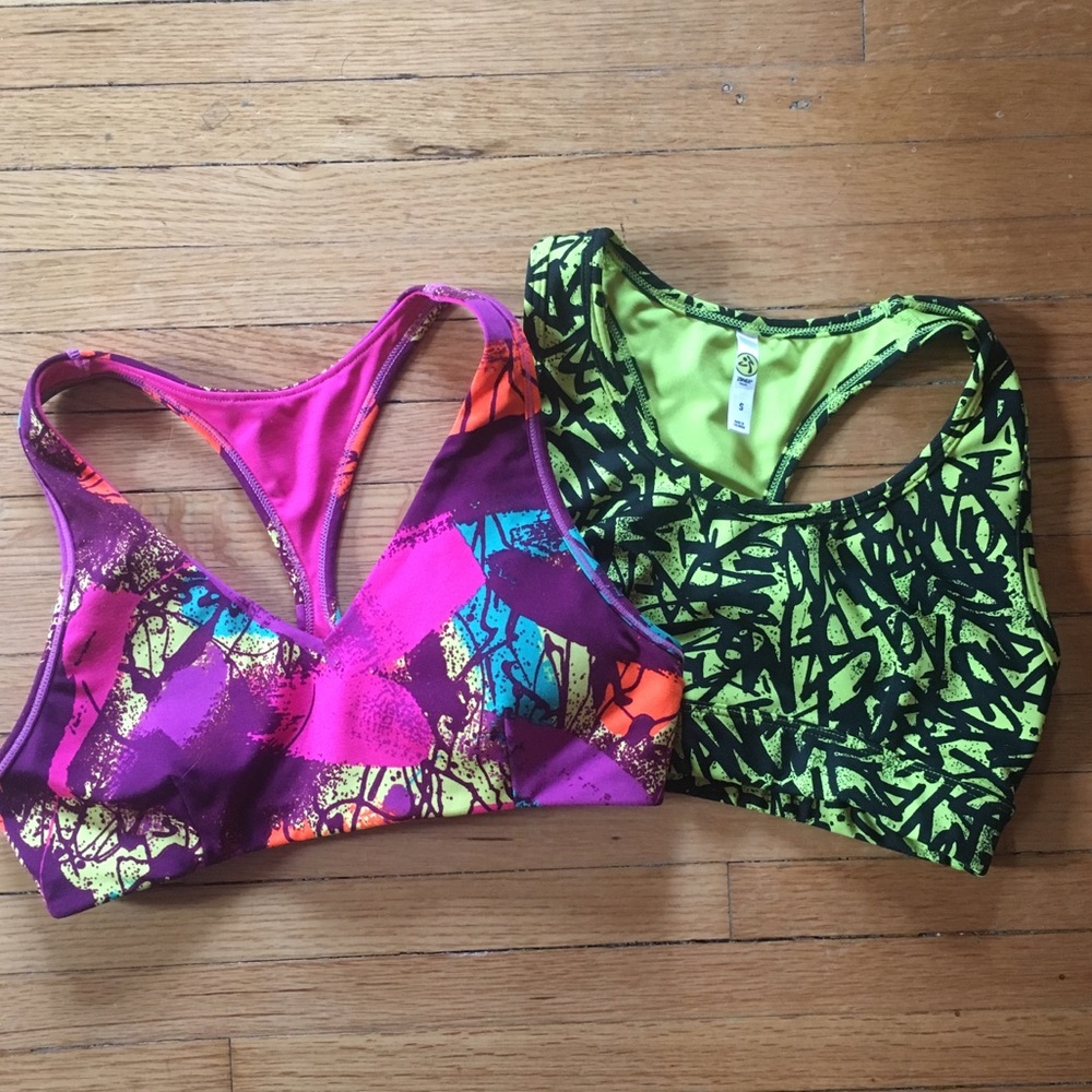Zumba Sports Bras Sz. S